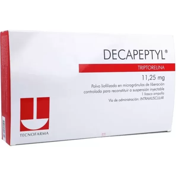 Decapeptyl (Triptorelin) 11.25 mg Polvo Liofilizado Caja Con 1 Vial
