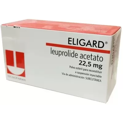 Eligard (Leuprorelina acetato) 22.5 mg Jeringa Prellenada Polvo Liofilizado Para Suspensión
