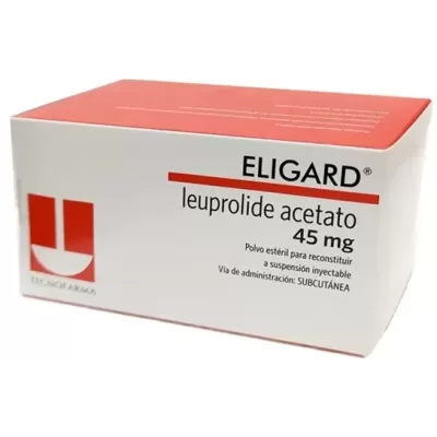 Eligard (Leuprorelina acetato) 45 mg Polvo Liofilizado Caja Con 1 Jeringa