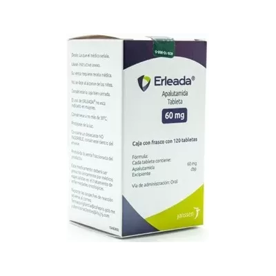 Erleada (Apalutamida) 60 mg Caja Con 120 Tabletas Recubiertas