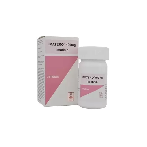 Imatero (Imatinib) 400 mg Frasco Con 30 tabletas
