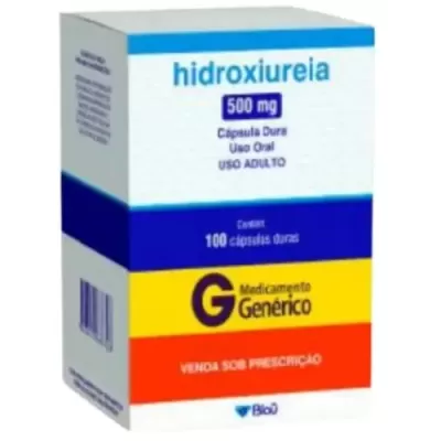 Hidroxiurea 500 Mg Caja Con 100 Cápsulas