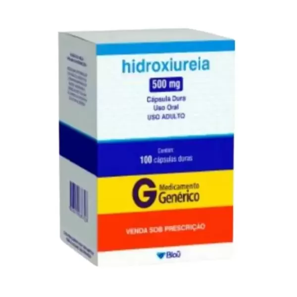 Hidroxiurea 500 Mg Caja Con 100 Cápsulas