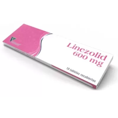 Linezolid 600 mg Caja Con 10 Tabletas