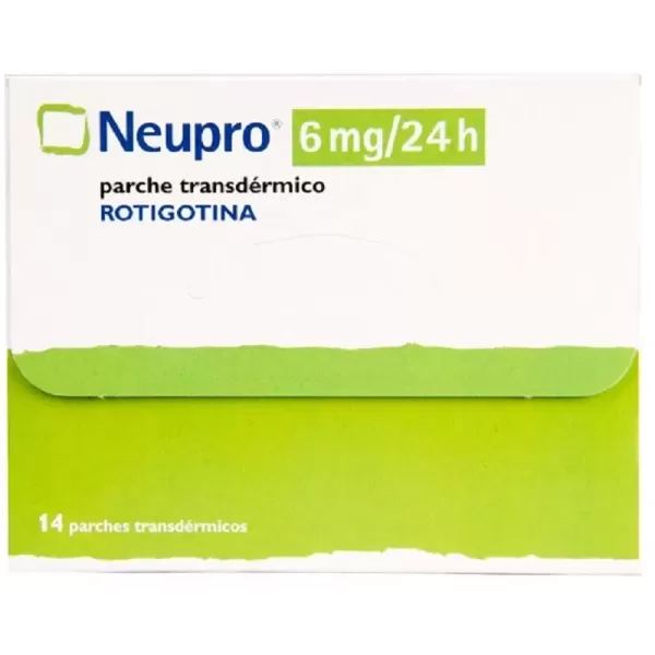 Neupro (Rotigotina) 6 Mg / 24 H Caja Con 14 Parches Transdérmicos