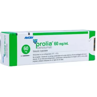Prolia (Denosumab) 60 mg Solución Inyectable Caja Con 1 Jeringa Prellenada