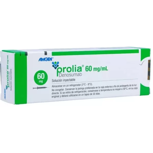 Prolia (Denosumab) 60 mg Solución Inyectable Caja Con 1 Jeringa Prellenada