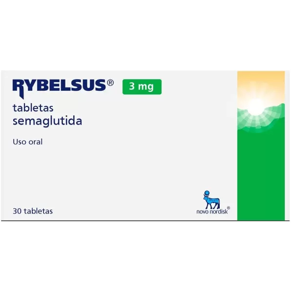 Rybelsus (Semaglutida) 3 mg Caja Con 30 Tabletas