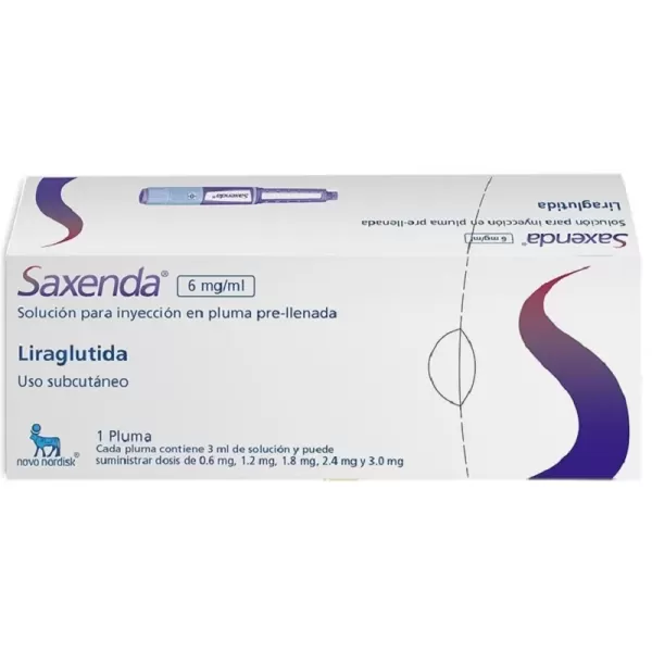 Saxenda (Liraglutida) 6 mg/mL Caja x Jer Prellen x 3 mL