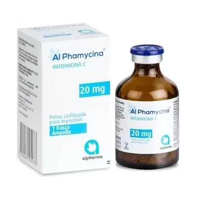 Al Phamycina (Mitomicina) 20 mg Caja Con 1 Ampolla X 50 mL