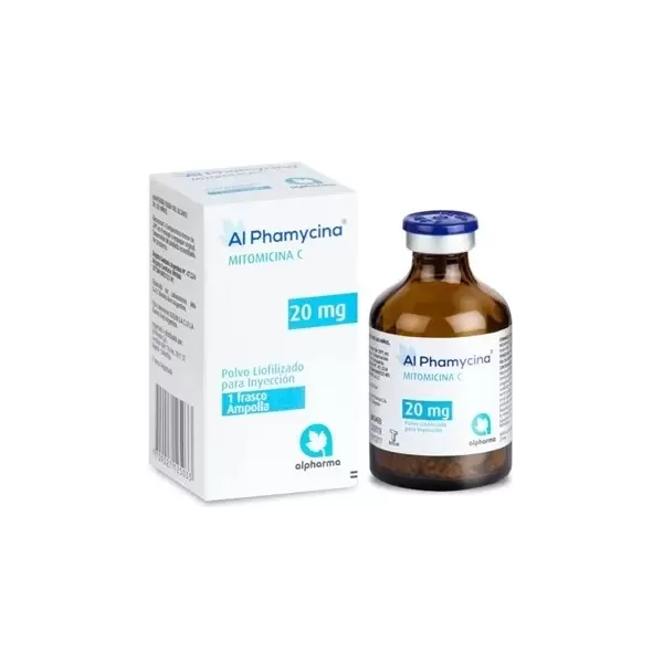 Al Phamycina (Mitomicina) 20 mg Caja Con 1 Ampolla X 50 mL