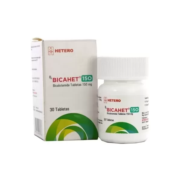 Bicahet (Bicalutamida) 150 Mg En Caja Con 30 Tabletas